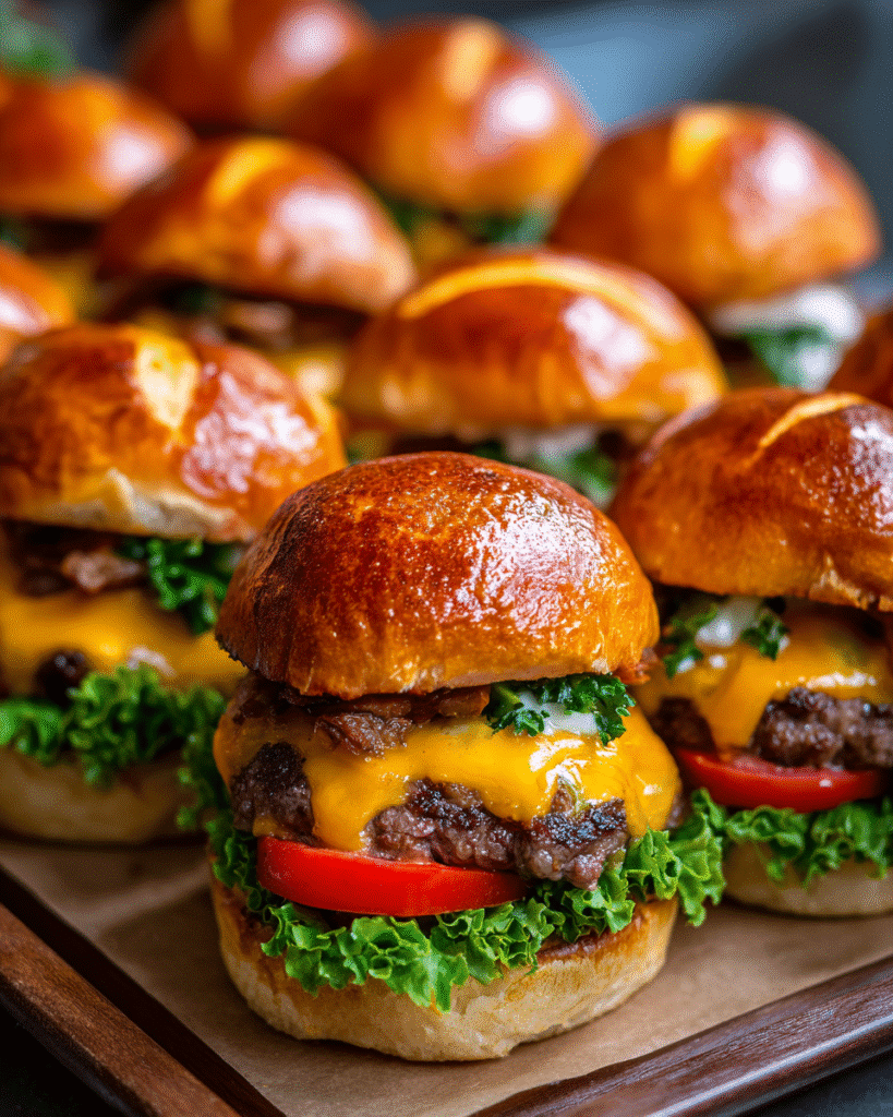 Cheeseburger Sliders: 10 Mouthwatering Mini Burger Recipes