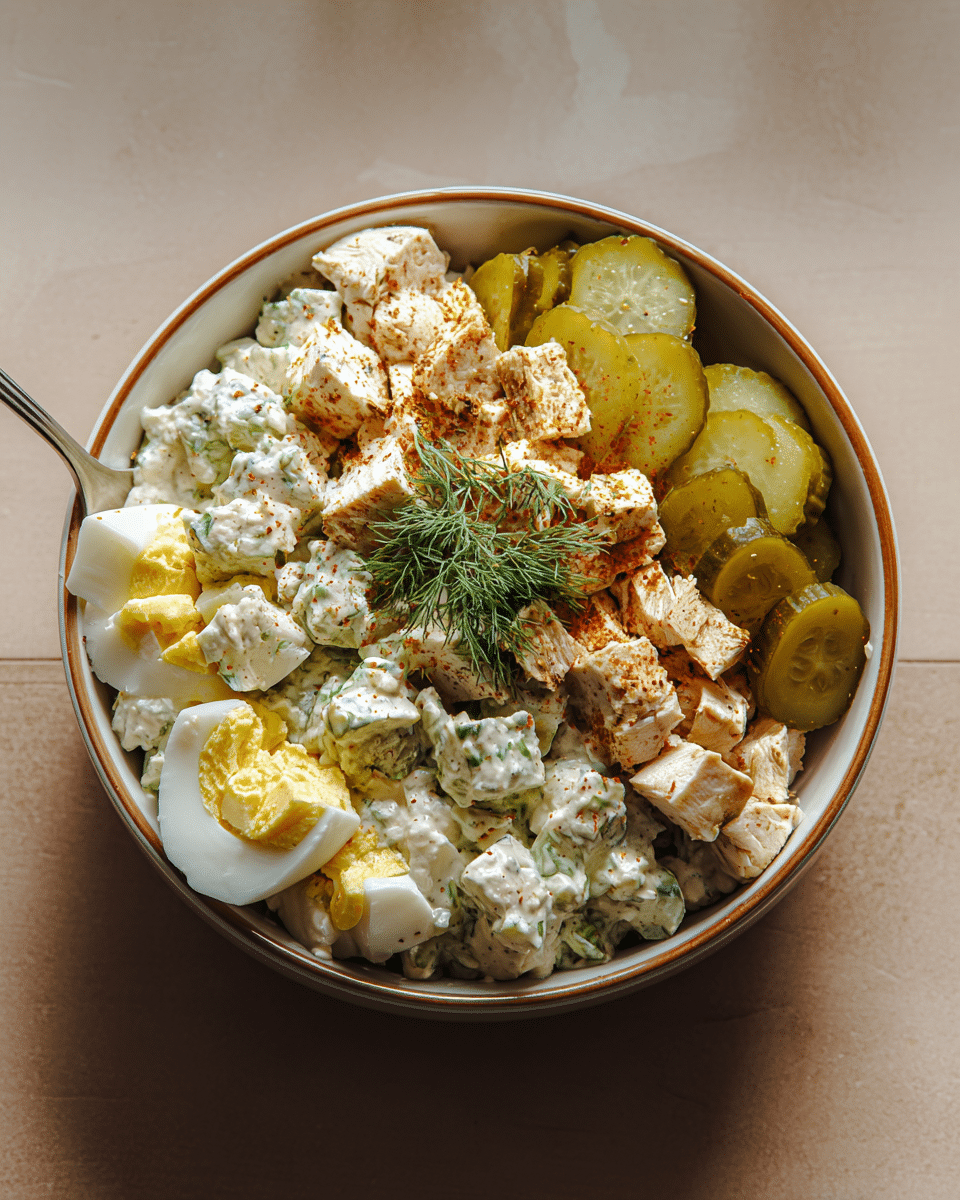 Classic High-Protein Chicken & Egg Salad: 5 Reasons to Devour Now! 1 Classic High-Protein Chicken & Egg Salad: 5 Reasons to Devour Now!