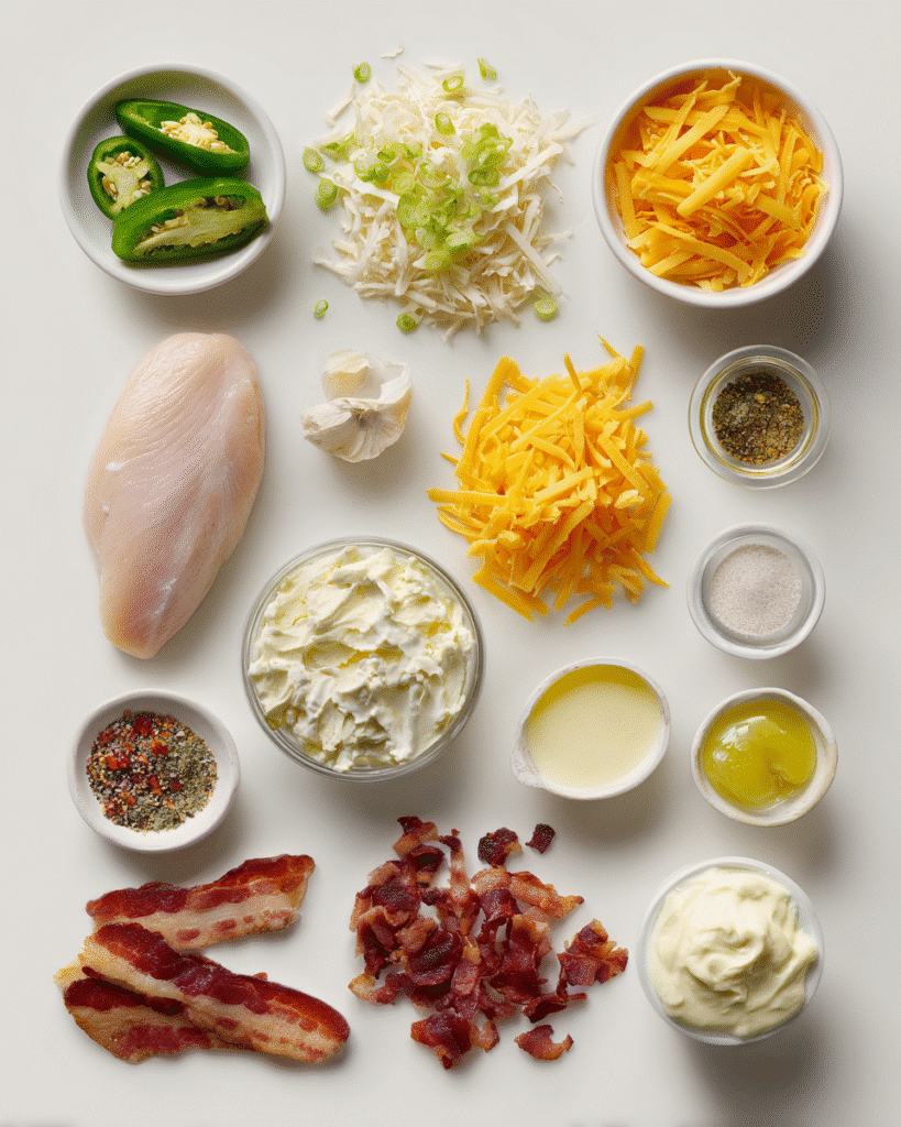 Jalapeño Popper Chicken Salad: 5 Spicy Ways to Wow! 2 Craving a zesty twist on classic chicken salad? Our Jalapeño Popper Chicken Salad recipe brings spicy, creamy magic to your lunch routine! Learn 5 mouthwatering ways to elevate your meal. Try now!