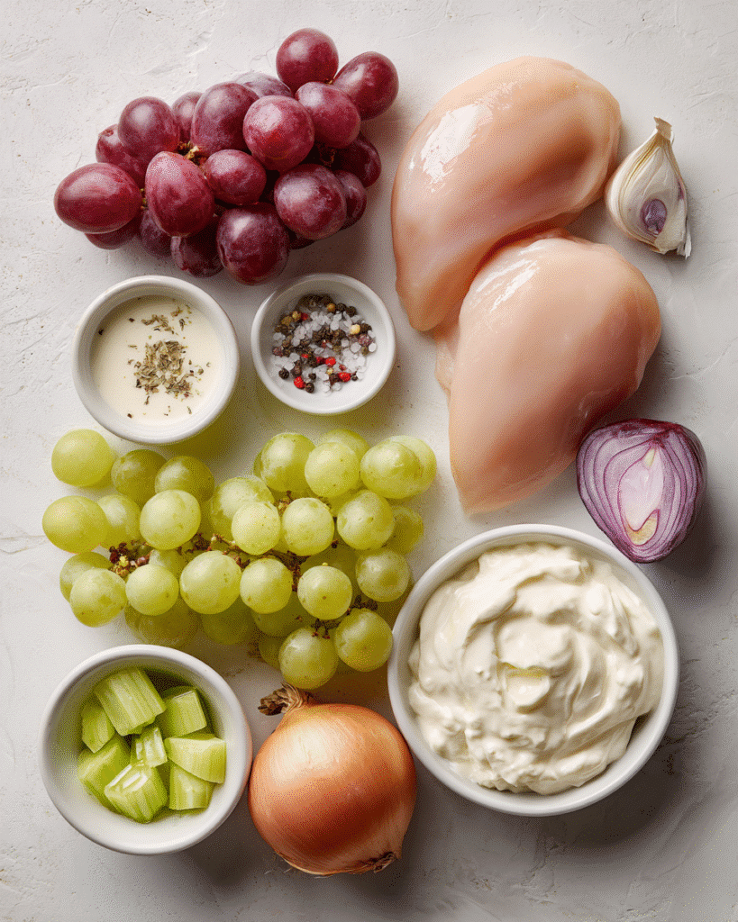 Craving a quick lunch that's fresh and delicious? Learn how to make an easy chicken salad with grapes that's ready in minutes and packed with sweet flavor. Discover now!