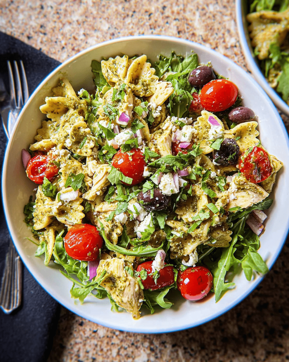 Easy Protein Pesto Chicken Salad: A Quick Lunch Lifesaver!