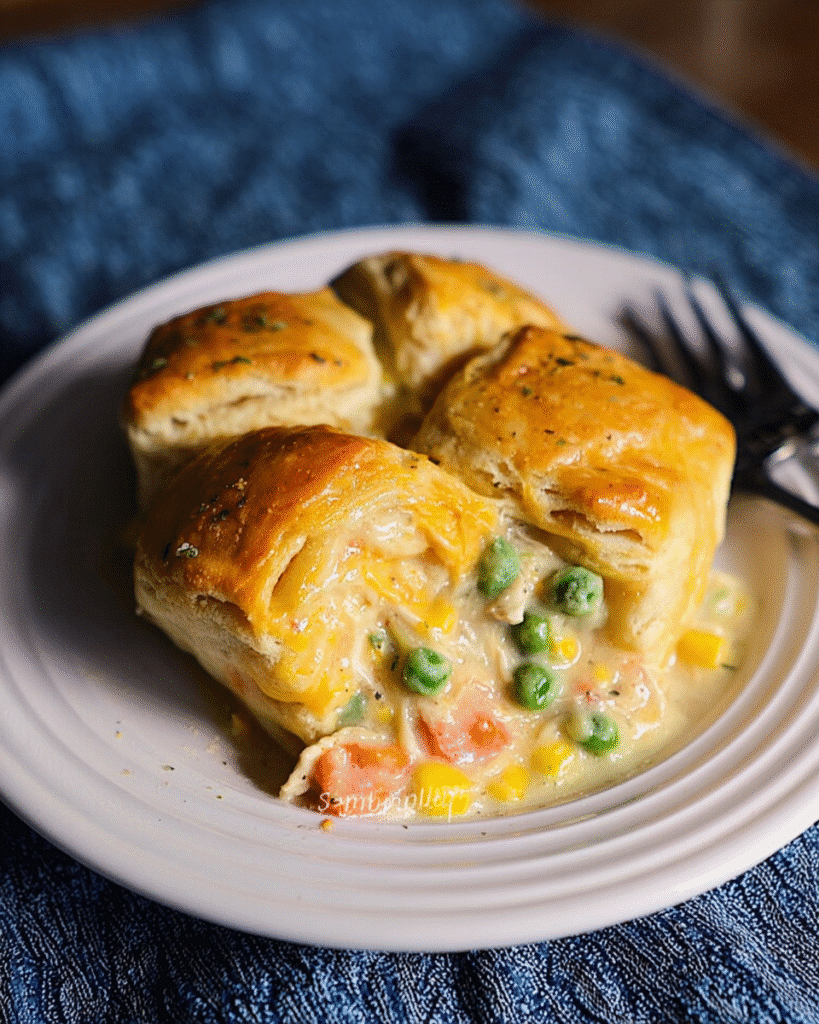 Biscuit Chicken Pot Pie: Comfort Food Magic in 30 Mins