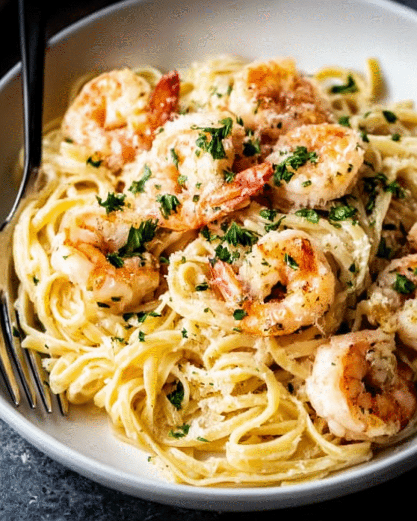 How to Make Mouthwatering Alfredo with Shrimp in Minutes