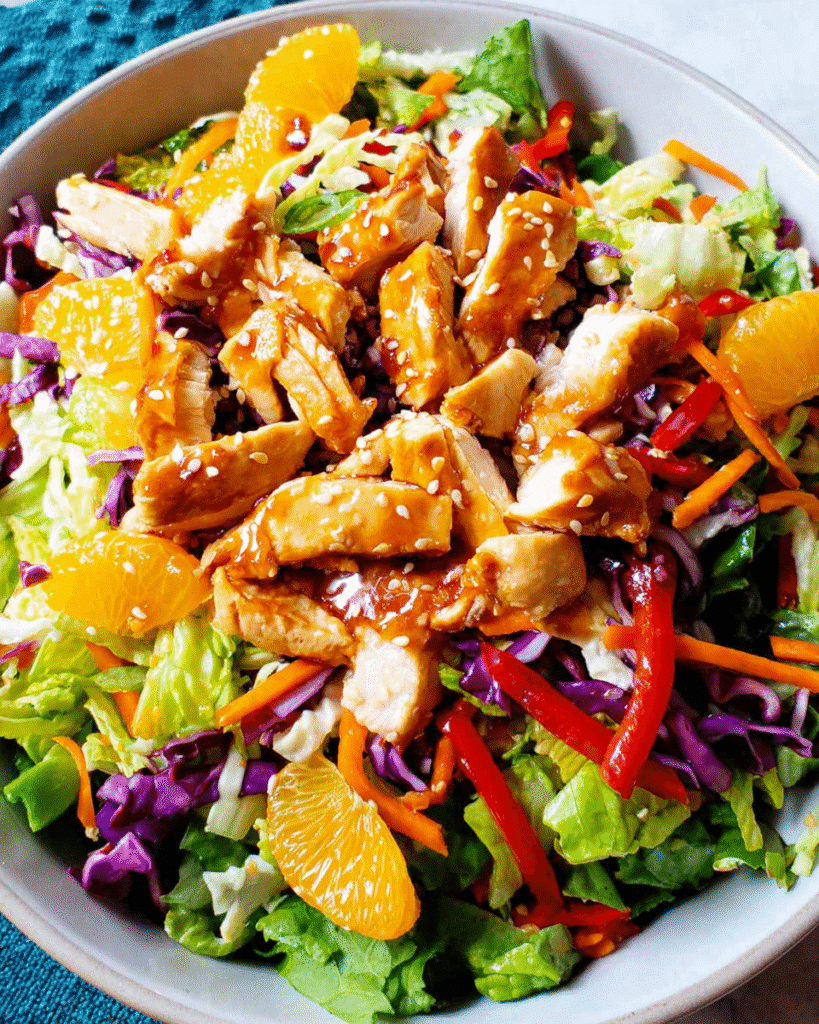 How Asian Sesame Chicken Salad Became My Summer Obsession