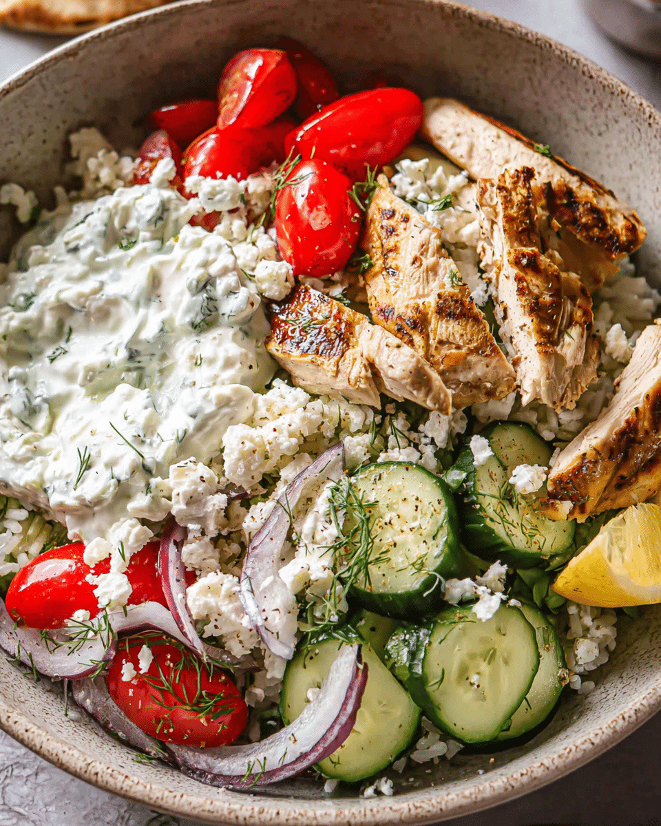 Greek Tzatziki Chicken Salad: The Ultimate Refreshing Summer Meal 1 Greek Tzatziki Chicken Salad: The Ultimate Refreshing Summer Meal