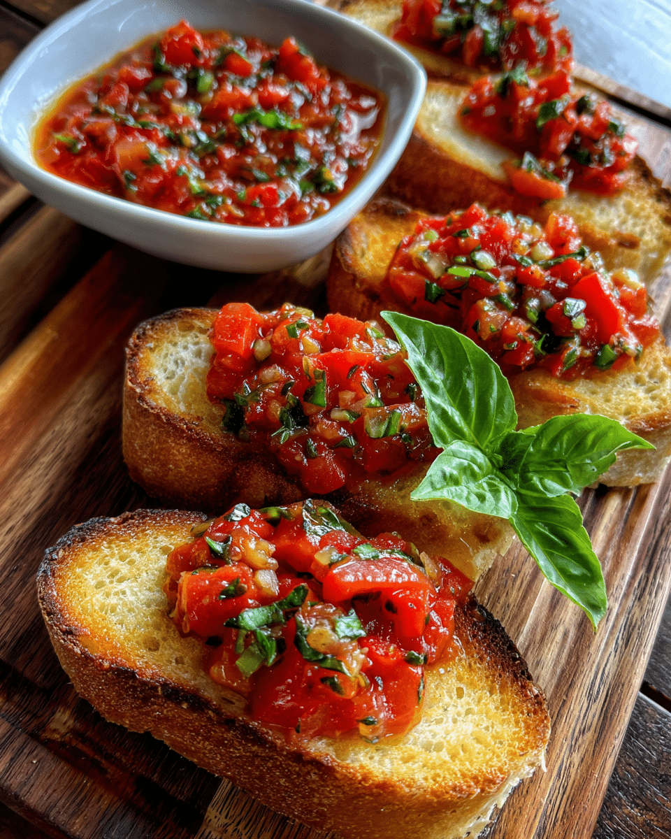 Craving a crowd-pleasing appetizer? Dive into 5 irresistible Bruschetta Dip recipes that will elevate your party snacks and satisfy every taste bud. Discover now!