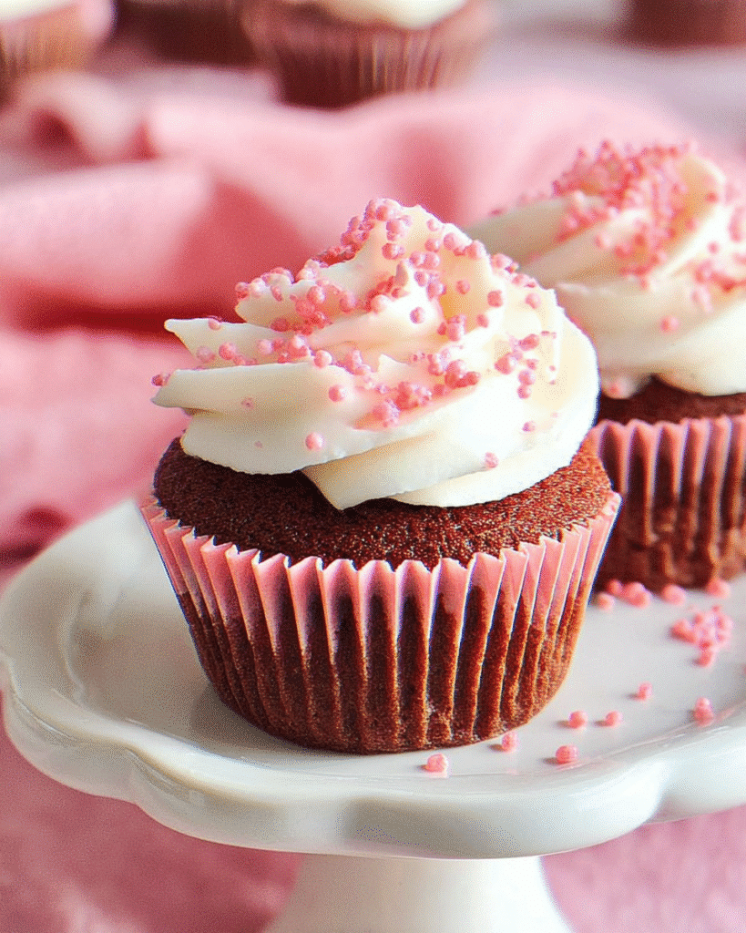 Pink Velvet Cupcakes: Dreamy Dessert That Melts in Your Mouth