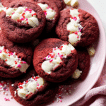 Red Velvet White Chocolate Chip Cookies: Pure Indulgence! 7 Craving a decadent dessert? Dive into these irresistible Red Velvet White Chocolate Chip Cookies that blend rich flavor and sweet indulgence in every delectable bite. *Try now*!