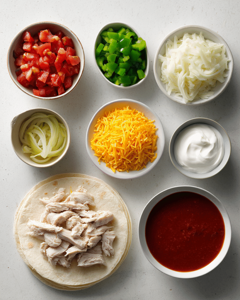 Enchilada Casserole: The Ultimate One-Pan Dinner Hack! 2 Enchilada Casserole: The Ultimate One-Pan Dinner Hack!