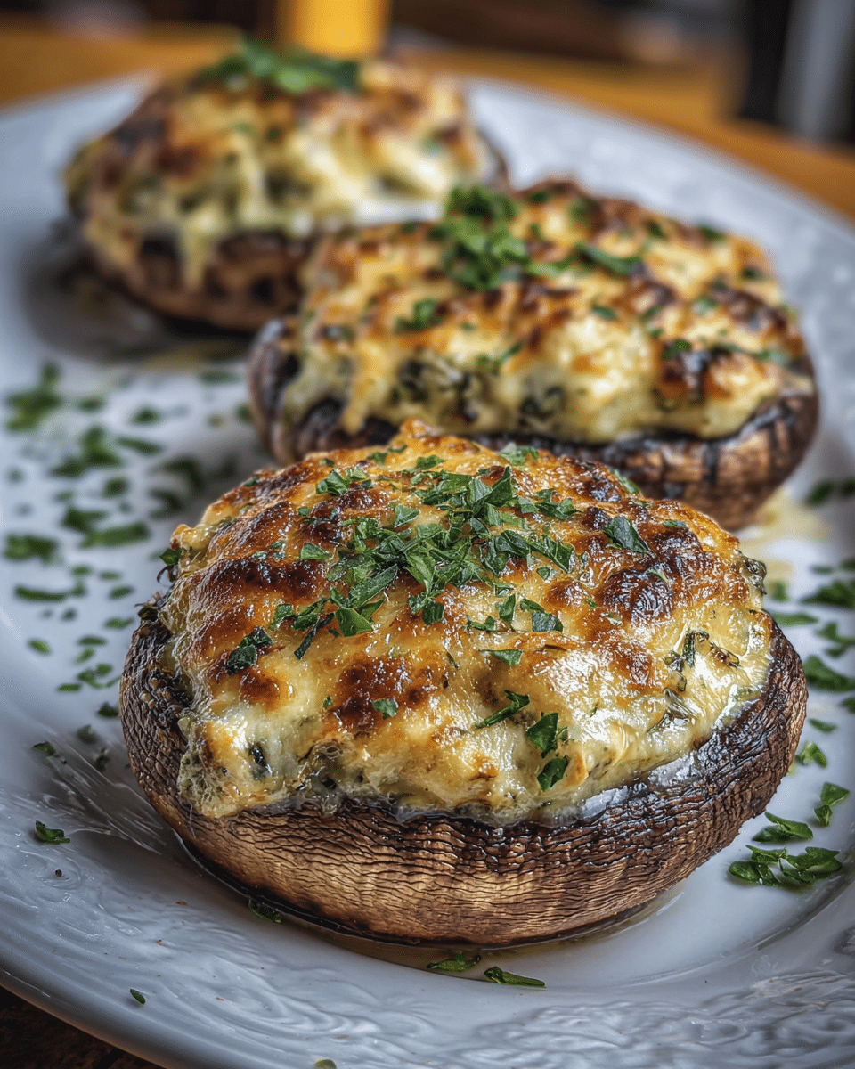 Craving gourmet vegetarian delights? Dive into 5 irresistible Stuffed Portobello Mushrooms that will transform your dinner game with flavor-packed, easy-to-make recipes. Discover now!