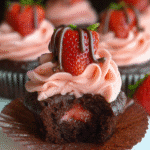 Chocolate Strawberry Cupcakes: Irresistibly Sweet Treats! 7 Chocolate Strawberry Cupcakes: Irresistibly Sweet Treats!
