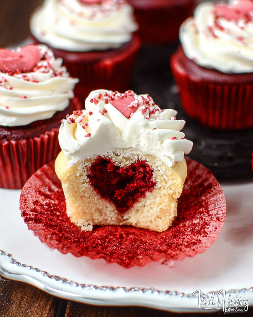 Want to surprise your valentine with the most romantic dessert ever? Learn how to create Hidden Heart Valentine's Cupcakes that will melt hearts and wow your sweetheart. Discover delicious magic now!