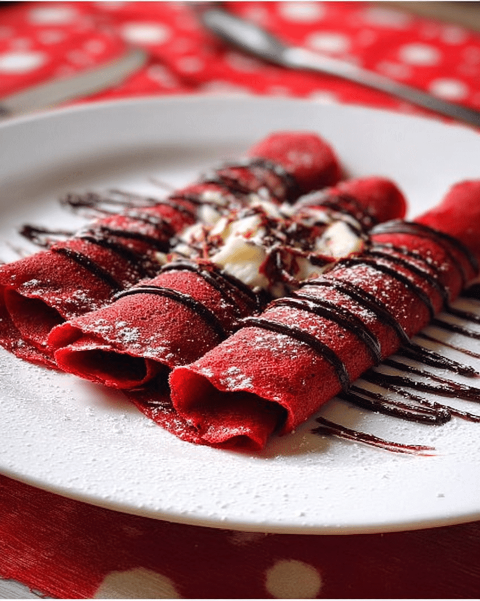 Craving a dessert that's both elegant and indulgent? Dive into these mouthwatering Red Velvet Crêpes variations that'll transform your breakfast or dessert game with rich, velvety goodness. Try now!
