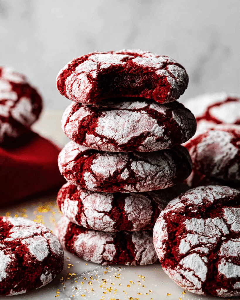 Red Velvet Crinkle Cookies: Melt-in-Your-Mouth Holiday Magic 6 Red Velvet Crinkle Cookies: Melt-in-Your-Mouth Holiday Magic