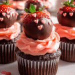 Chocolate Covered Strawberry Cupcakes: Sweet Love Bites! 7 Craving the ultimate Valentine's Day dessert? These chocolate covered strawberry cupcakes are decadent, romantic, and perfect for impressing your sweetheart. Discover pure love in every bite! *Learn more*