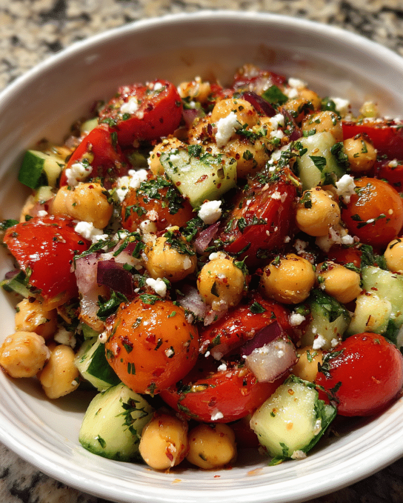 Mediterranean Chickpea Salad: 5 Zesty Ways to Spice Up Lunch 3 Mediterranean Chickpea Salad: 5 Zesty Ways to Spice Up Lunch