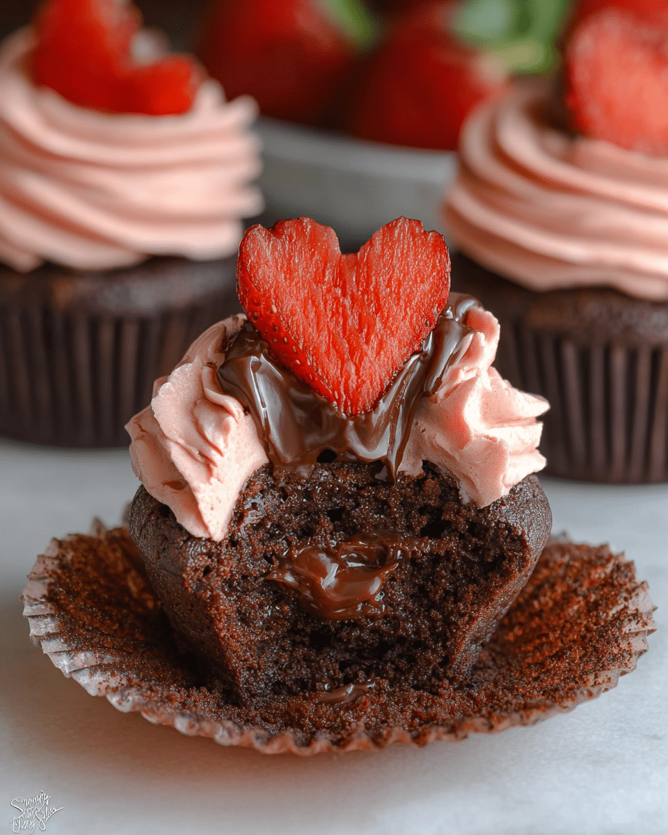 Craving a decadent dessert that combines rich chocolate and sweet strawberries? Our Chocolate Strawberry Cupcakes are the ultimate treat to satisfy your sweet tooth! Discover now.
