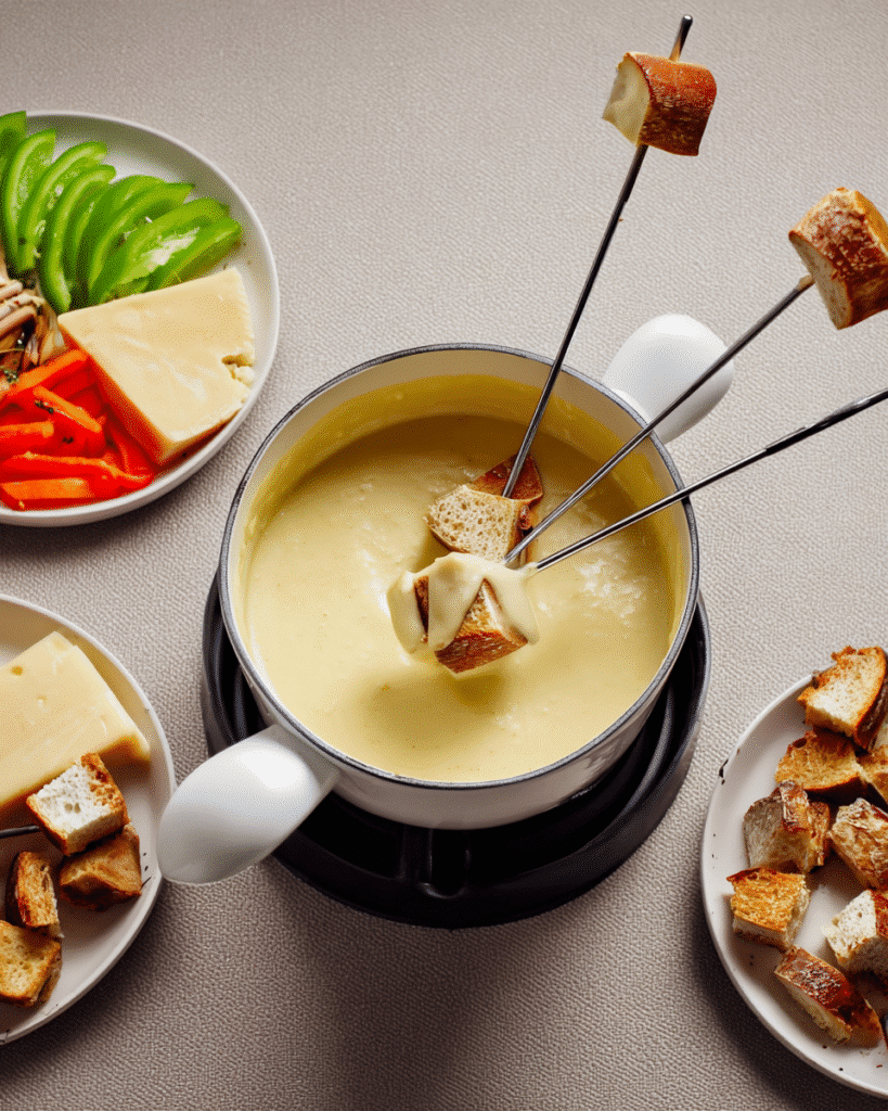 Romantic Cheese Fondue for Two: Your Perfect Date Night Dish