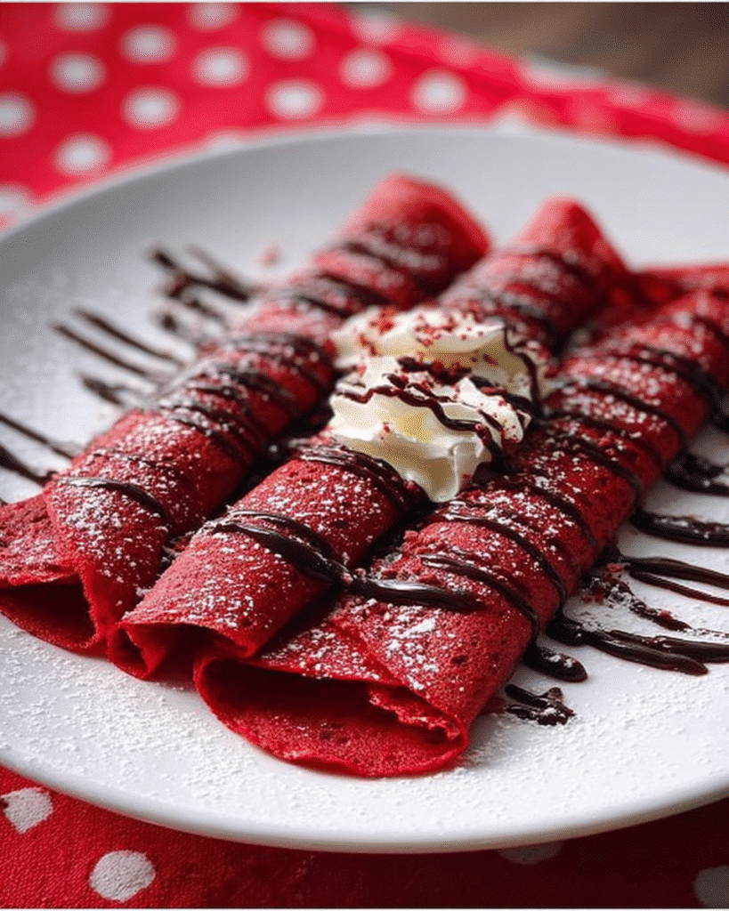 Red Velvet Crêpes: 5 Decadent Twists on a Classic Treat 6 Red Velvet Crêpes: 5 Decadent Twists on a Classic Treat