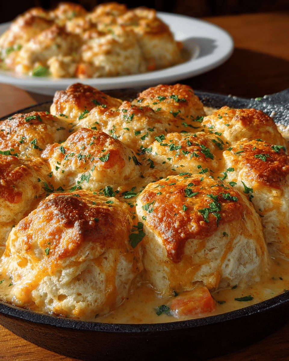 Red Lobster Biscuit Chicken Pot Pie: A Comfort Food Dream 4 Craving the ultimate comfort food? Our Red Lobster Biscuit Chicken Pot Pie combines cheesy goodness with hearty chicken in a mouthwatering one-dish meal. Discover now!