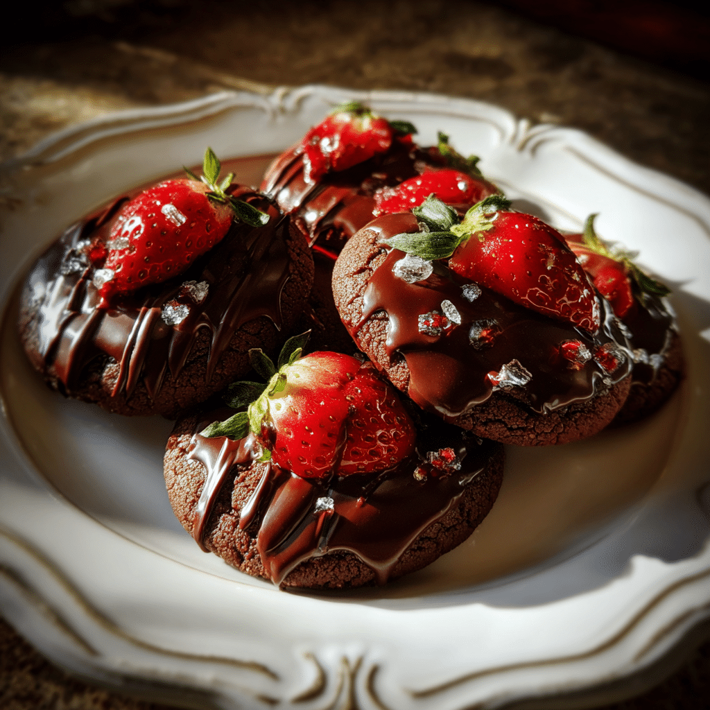 Chocolate Covered Strawberry Cookies: 5 Decadent Delights! 3 Chocolate Covered Strawberry Cookies: 5 Decadent Delights!