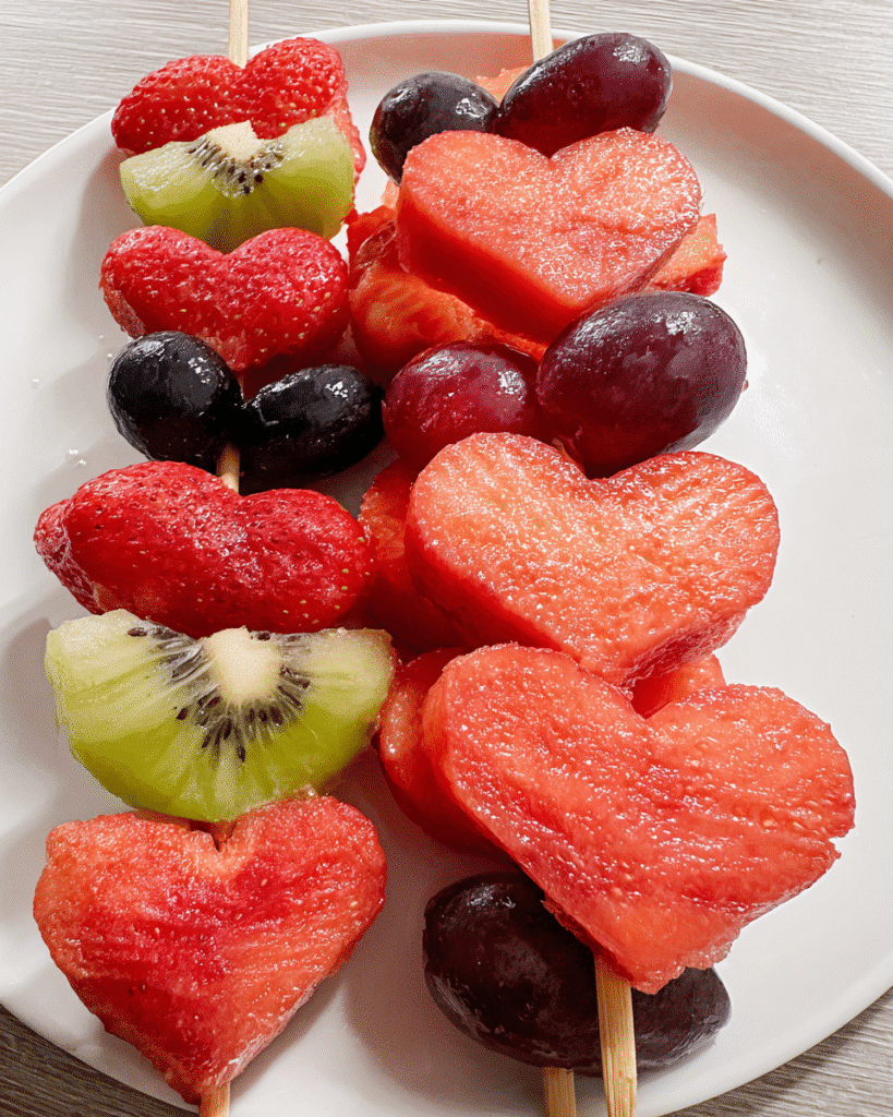 Valentine's Day Fruit Kebabs: Sweet Love on a Stick!