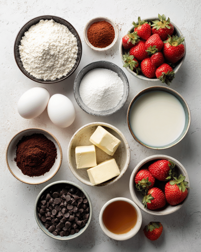 How to Make a Decadent Chocolate Covered Strawberry Cake