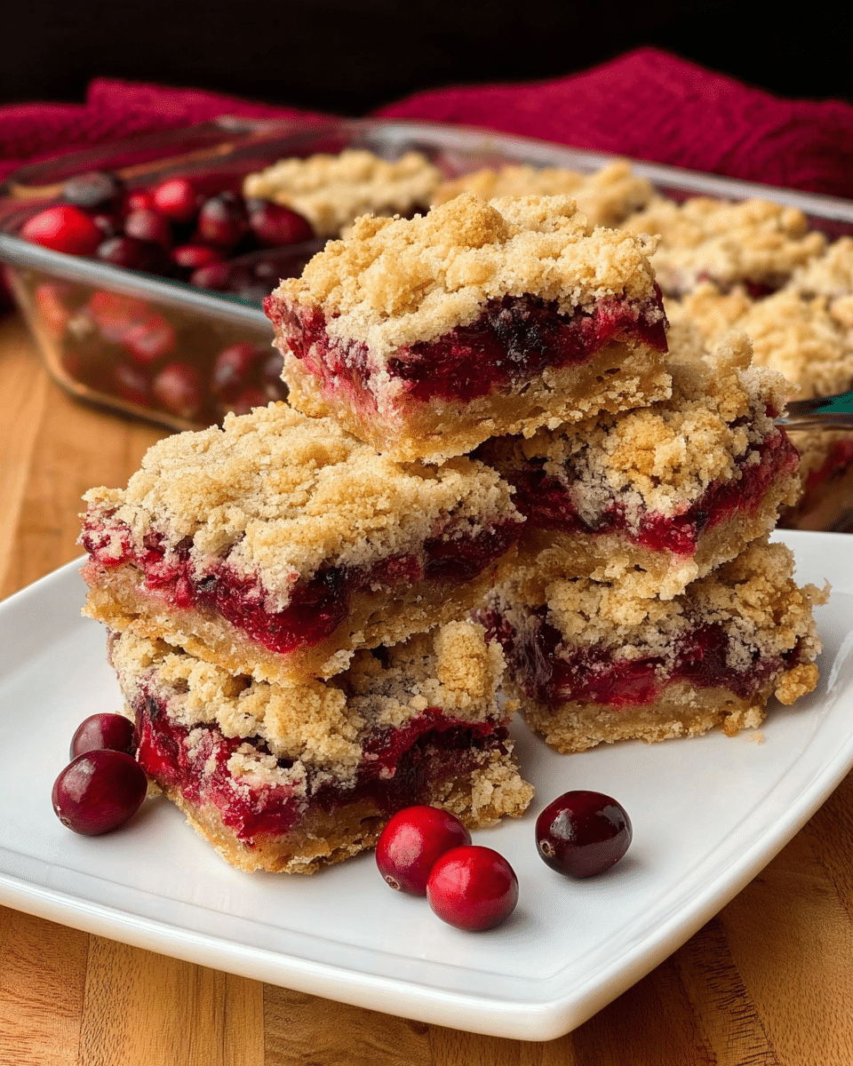 Craving a dessert that combines tart and sweet? Our Cranberry Crumble Bars recipe delivers the perfect balance of fruity goodness and buttery crunch everyone will love! Discover now.