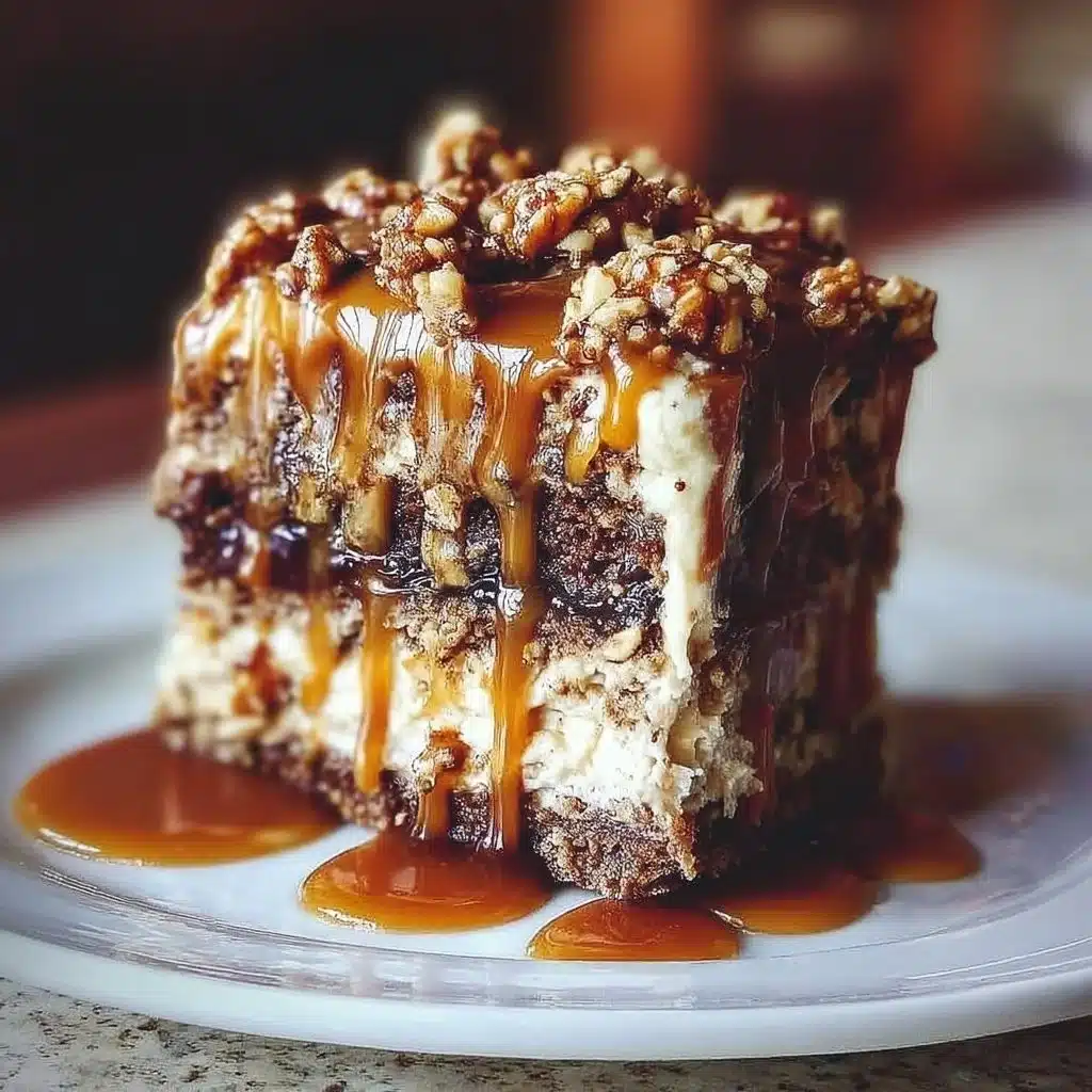 Caramel Toffee Crunch Cake 4 Caramel Toffee Crunch Cake