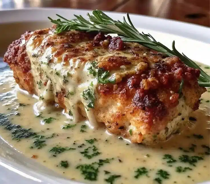 Chicken with Boursin Sauce