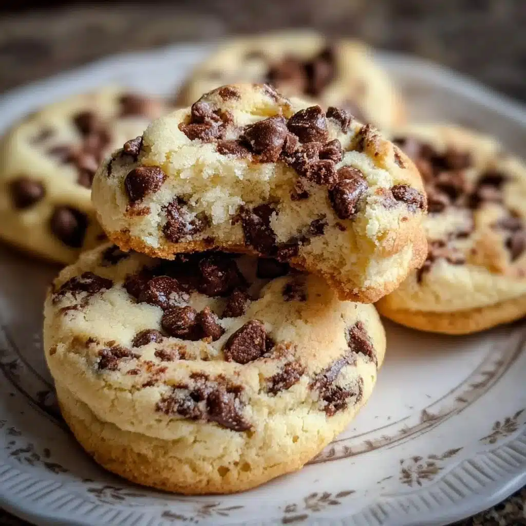 Chocolate Chip Cheesecake Cookies 4 Chocolate Chip Cheesecake Cookies