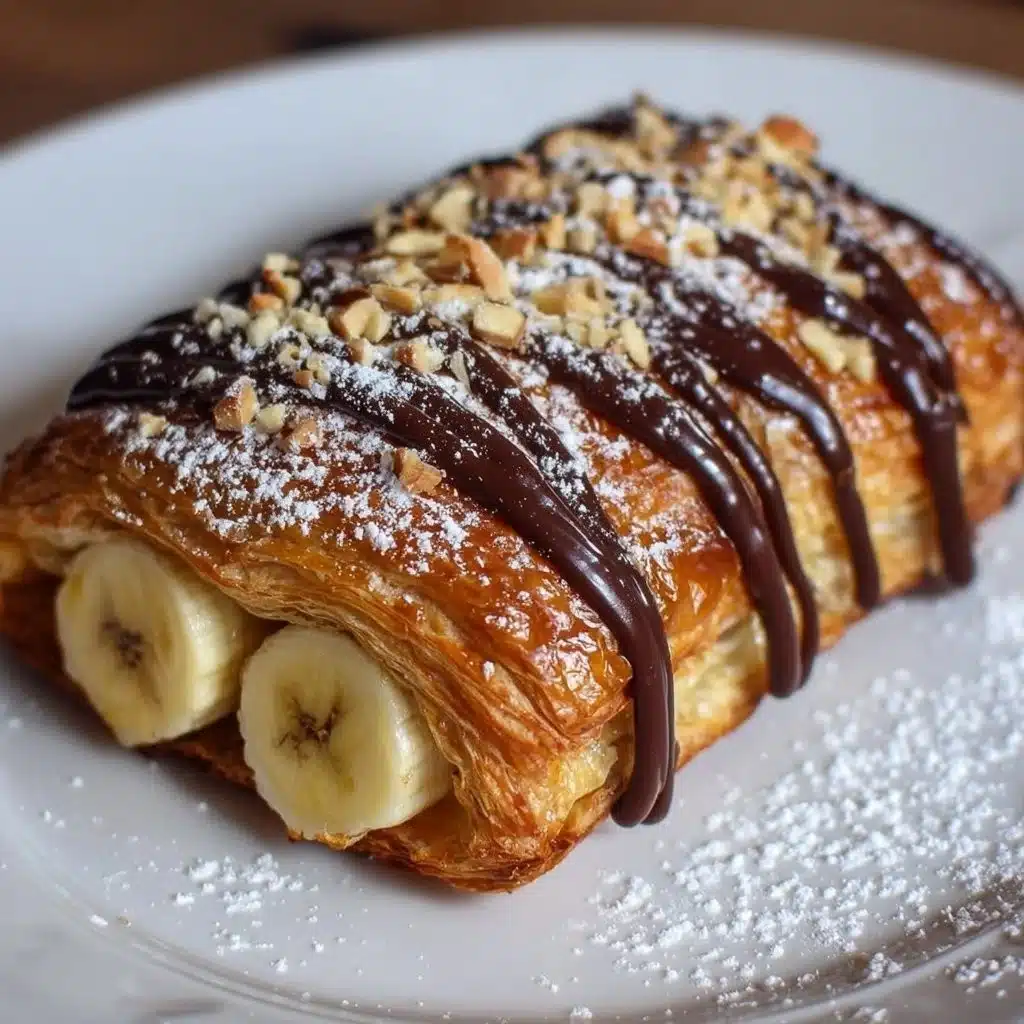 Chocolate Hazelnut Banana Pastry