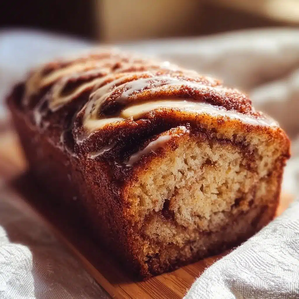 Cozy Cinnamon Roll Banana Bread 3 Moist and delicious cozy cinnamon roll banana bread with a swirl of cinnamon