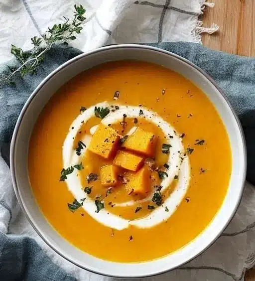 Easy Healthy Butternut Squash Soup 4 Easy Healthy Butternut Squash Soup