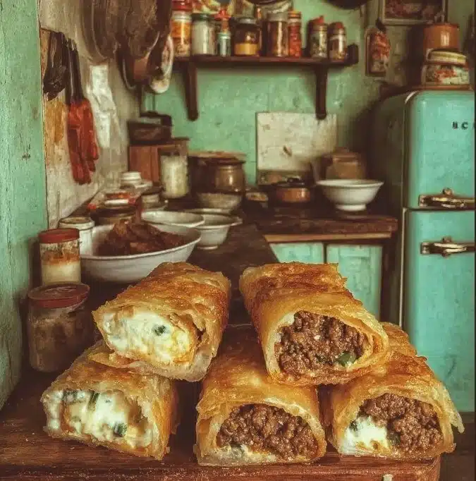 A delicious serving of Grandma's comforting casserole, ready to nourish and delight.