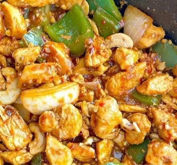 Keto Cashew Chicken