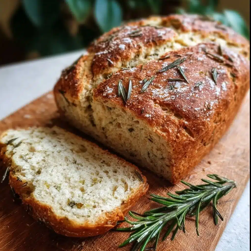 Keto Olive and Rosemary Bread, a low-carb and flavorful bread recipe