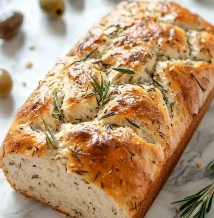 Keto Olive and Rosemary Bread 4 Keto Olive and Rosemary Bread