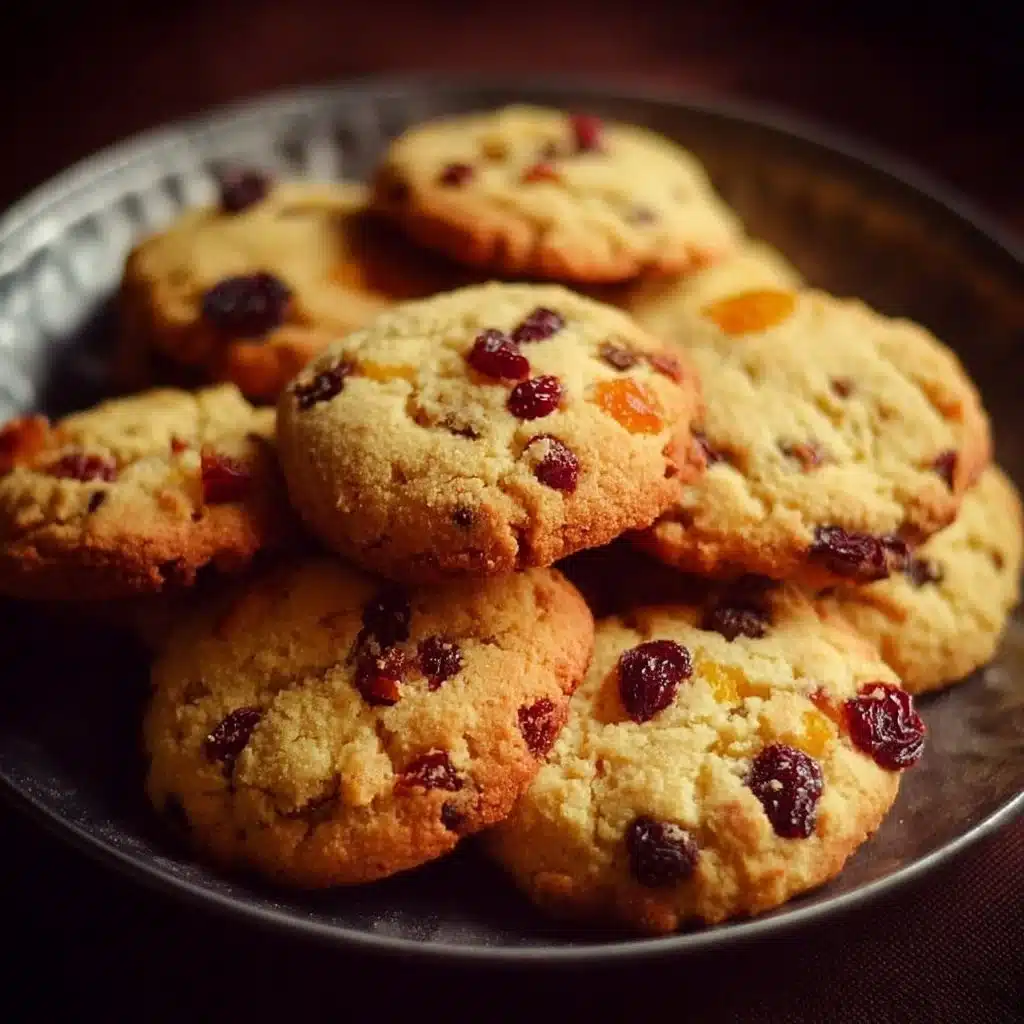 Orange Cranberry Cookies 4 Orange Cranberry Cookies