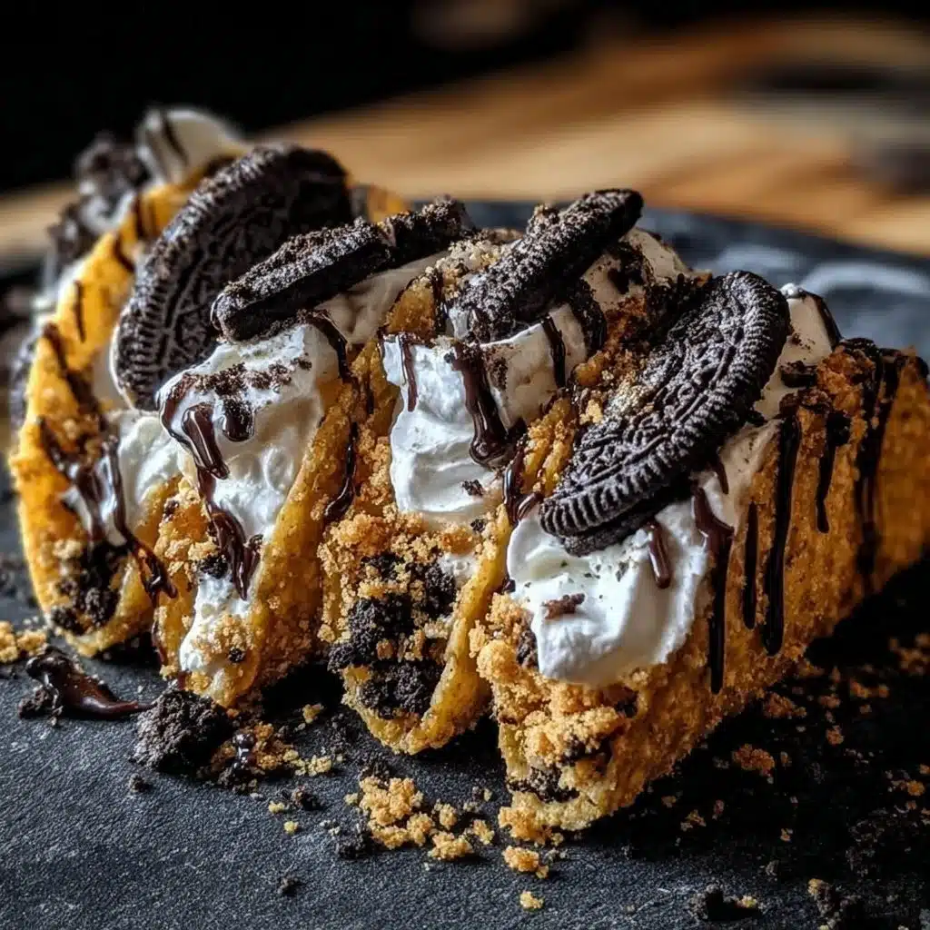 Oreo Crunch Cheesecake Tacos 4 Oreo Crunch Cheesecake Tacos