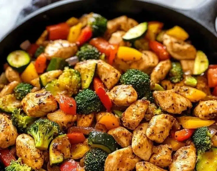 Quick & Healthy Chicken Skillet 4 Quick & Healthy Chicken Skillet