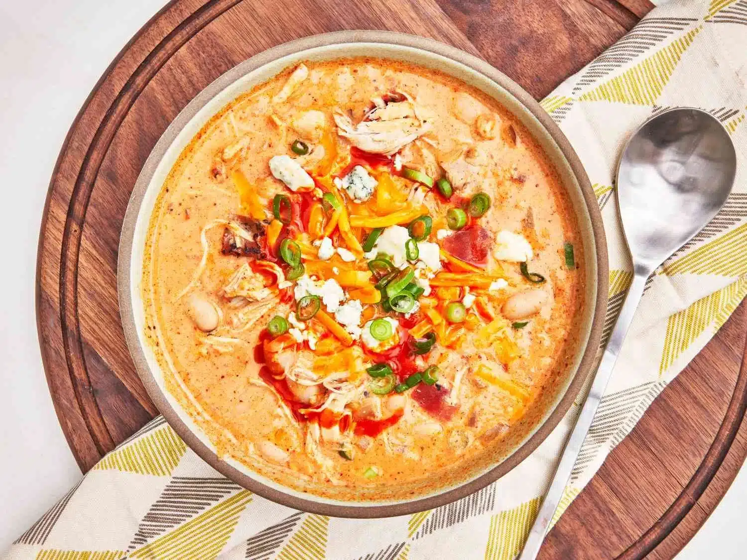 Slow Cooker Buffalo Chicken Chili 4 Slow Cooker Buffalo Chicken Chili