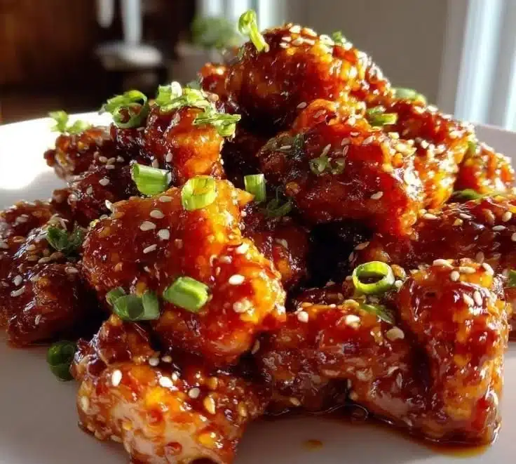 Sticky Sesame Chicken 4 Sticky Sesame Chicken