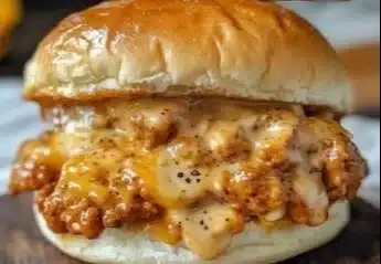 Cajun Chicken Sloppy Joes