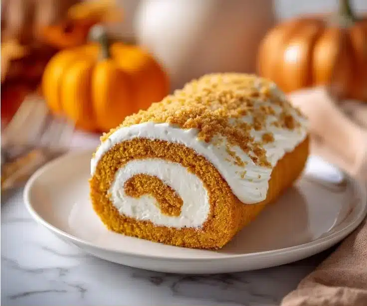 Carrot Cake Roll 4 Carrot Cake Roll