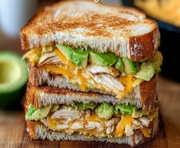 Chicken Avocado Melt Sandwich
