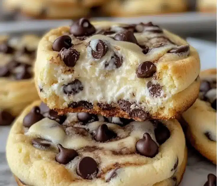 Chocolate Chip Cheesecake Cookies