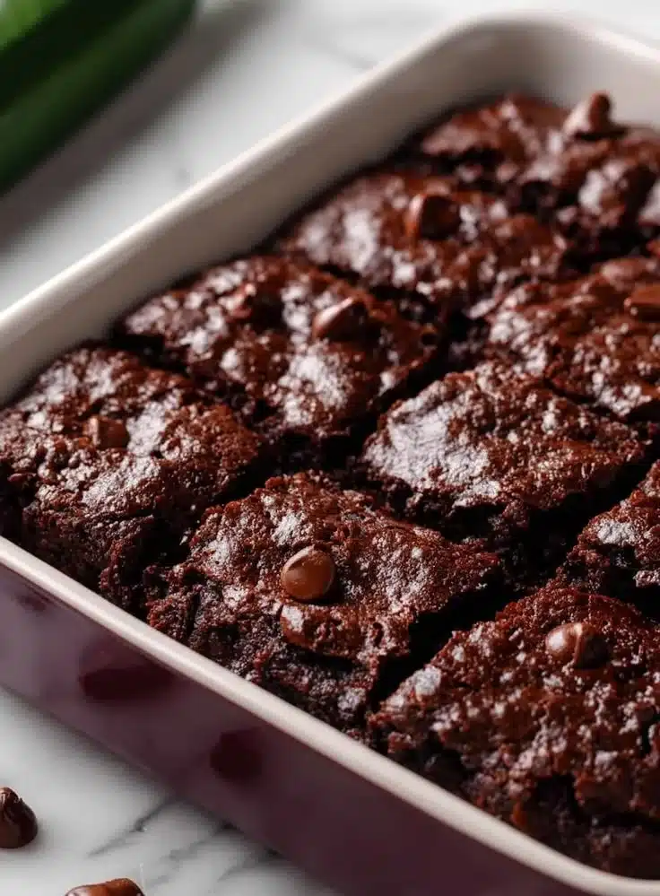 Classic Vegan Zucchini Brownies