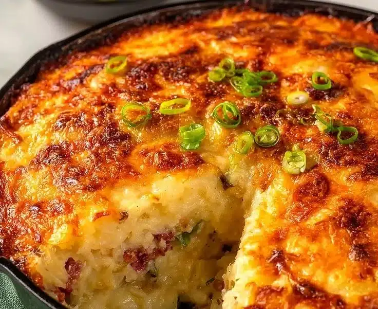 Corned Beef Colcannon Casserole