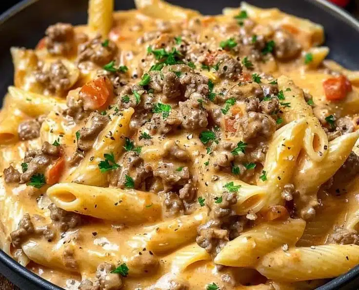 Creamy Beef Pasta